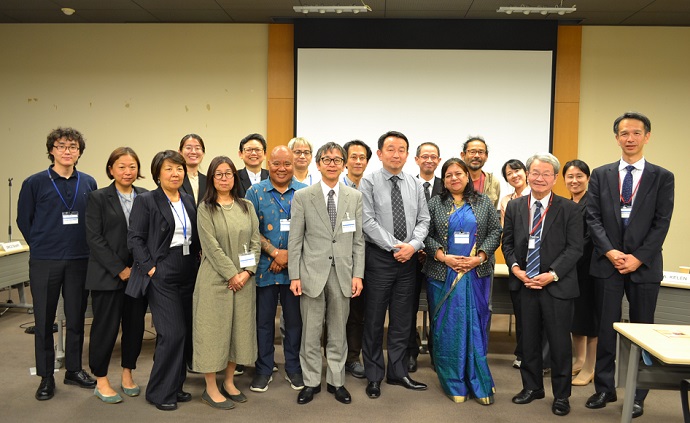 IRCI International symposium group photo on 11 October 2024 at Doshisha University Kambaikan